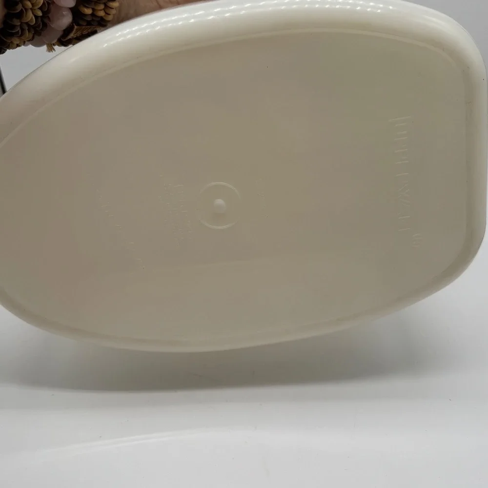 Vintage Tupperware Flavor Saver Roast Ham Keeper 3 Pc Container Insert Lid 487